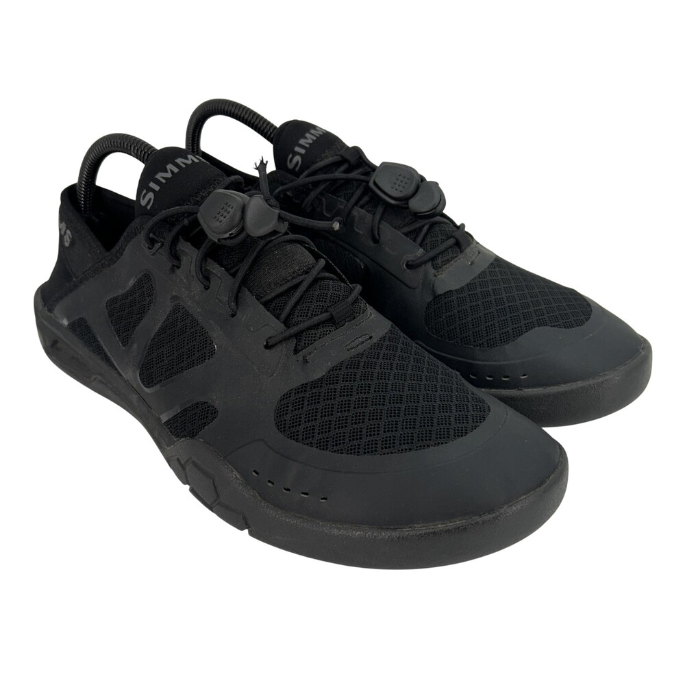 Simms Shoes Womens Size 9.5 Current Boat Mesh Water Fishing Quicklace Sneakers